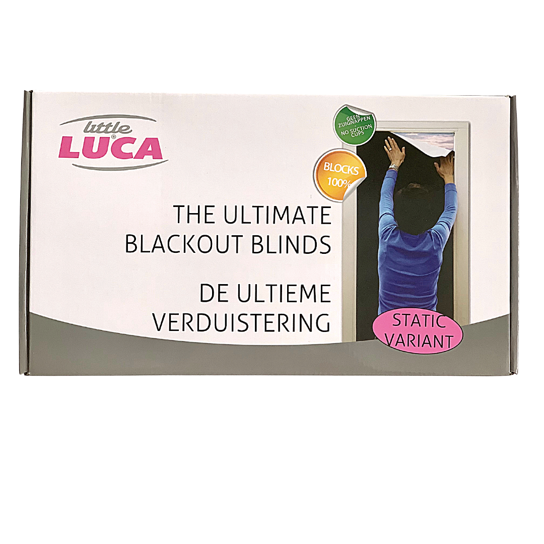 Roleta statyczna zaciemniająca okno Little Luca Blackout Blinds